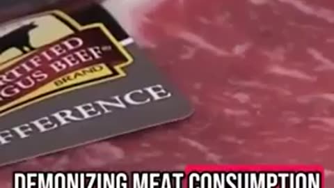 Eat less meat agenda