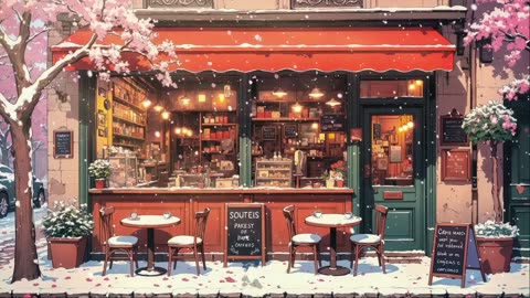 Winter Espresso Vibes ☕ | Stress-Relief Lofi Cafe for Deep Focus & Relaxation