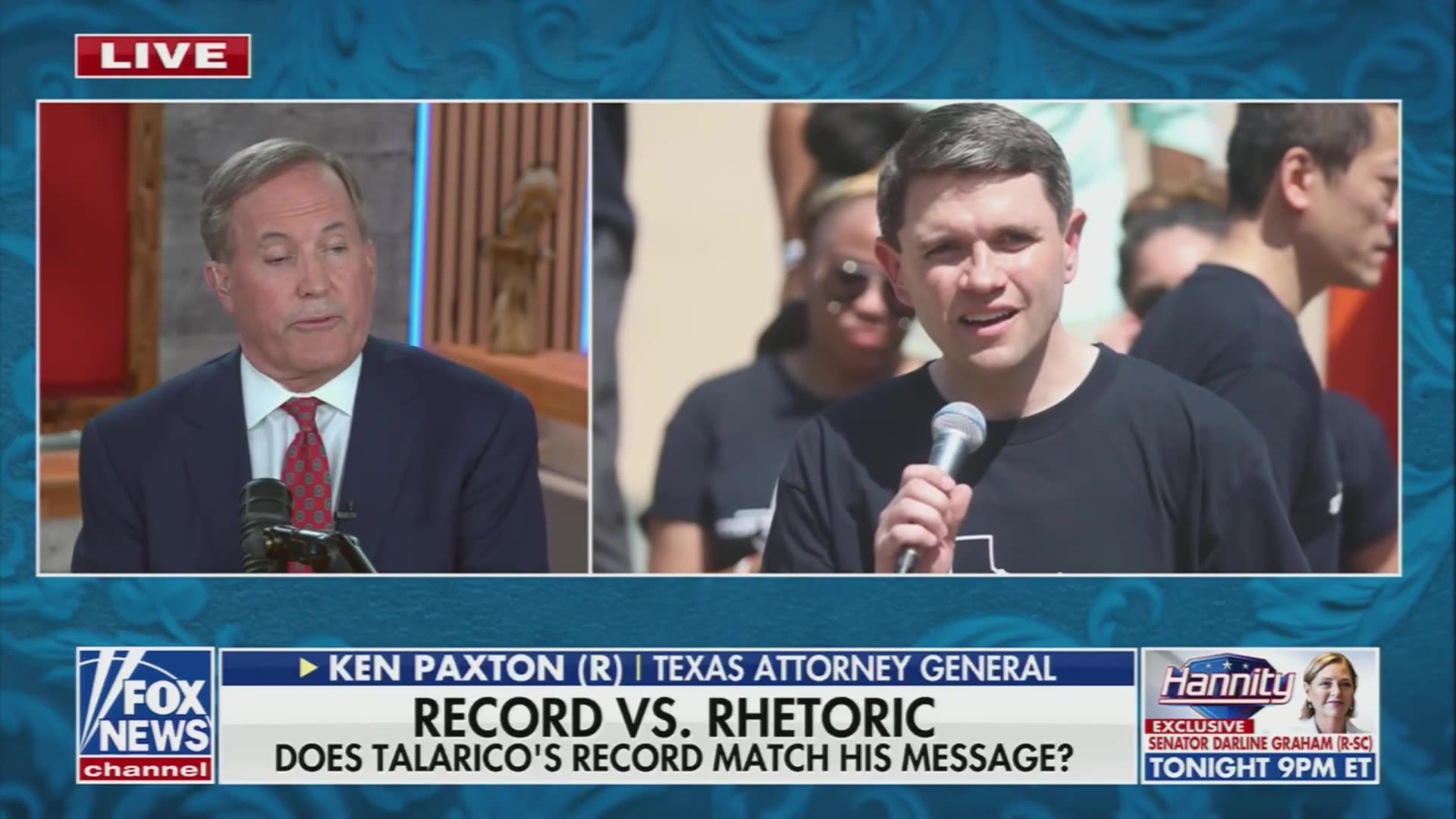 Ken Paxton Says James Talarico and Abdul El-Sayed Are Cut From the Same Cloth