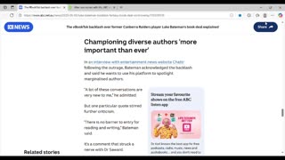 ABC story on writerly Luke is comms about local Luciferians being brought to book