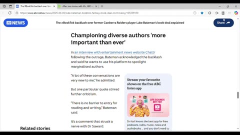 ABC story on writerly Luke is comms about local Luciferians being brought to book