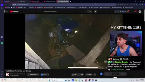 ThatsTheBruh Reaction to Daily Dose Of Internet Pulled Over for Eating and Driving
