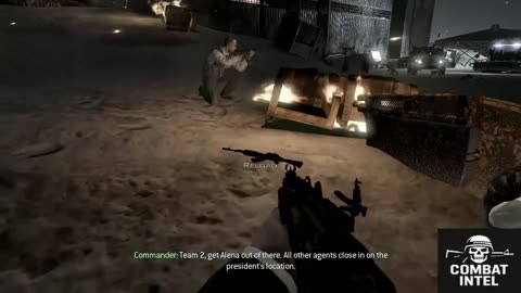 Call of Duty : Follow Commander to Find The President