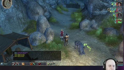 NWN2: We Might Just be Heading into the Mountains to Deal with Orcs.