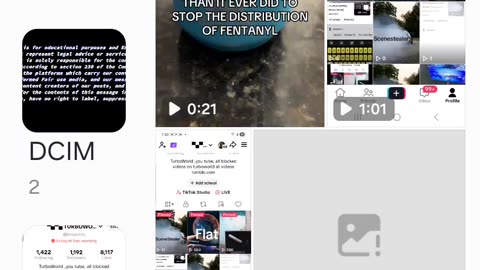Tik tok fills my phone with storage ghost files