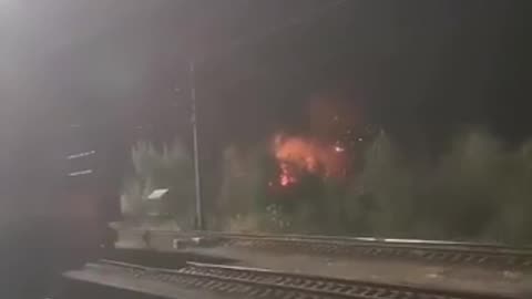 🚂💥 Ukraine Russia War | UAV Attack on Railway Station in Rostov Region | RCF