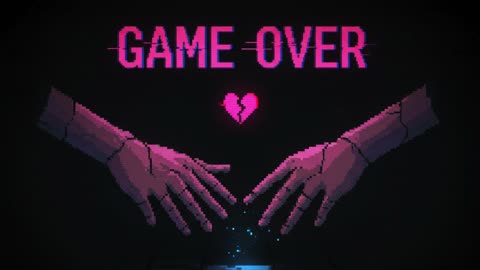 “El único Game Over que viene… es el de esta relación” 🎮🥀💔🕹️