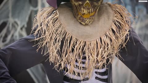 TT59520 - 8 ft 6 in Animated Scarecrow - Morris Costumes