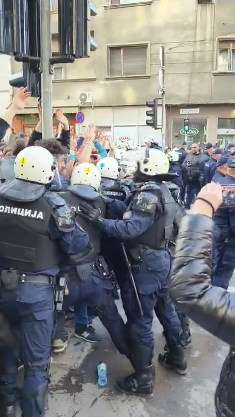 Protestat në Beograd