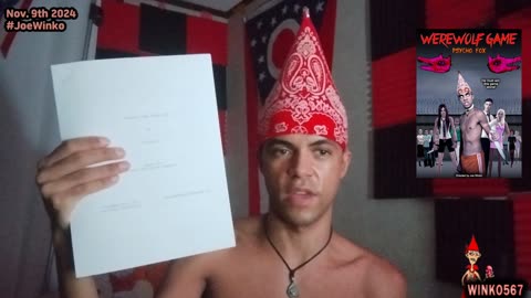 2024 11 09 - Video Update - Joe Winko