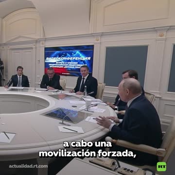 ⚡️🇷🇺 Putin compara los procesos de movilización en Rusia y Ucrania