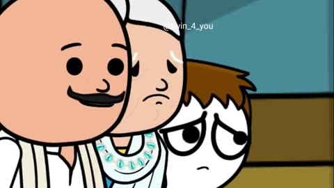 Jaruri Hai Voice - @capital_zaib Cartoon- @twin_4_y...strated #dadi #twin