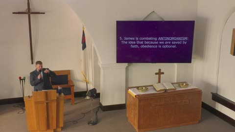 8-10-25 PM - "Justification by Faith NOT works - Part 2" (Romans 4:1-5/James 2:14-26) - Pastor Devin