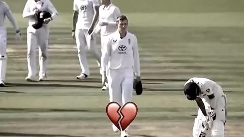 Heartbreak for cricket fan's