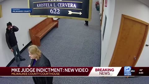 New Footage Shows Wisconsin Judge Shielding Illegal Alien From Deportation