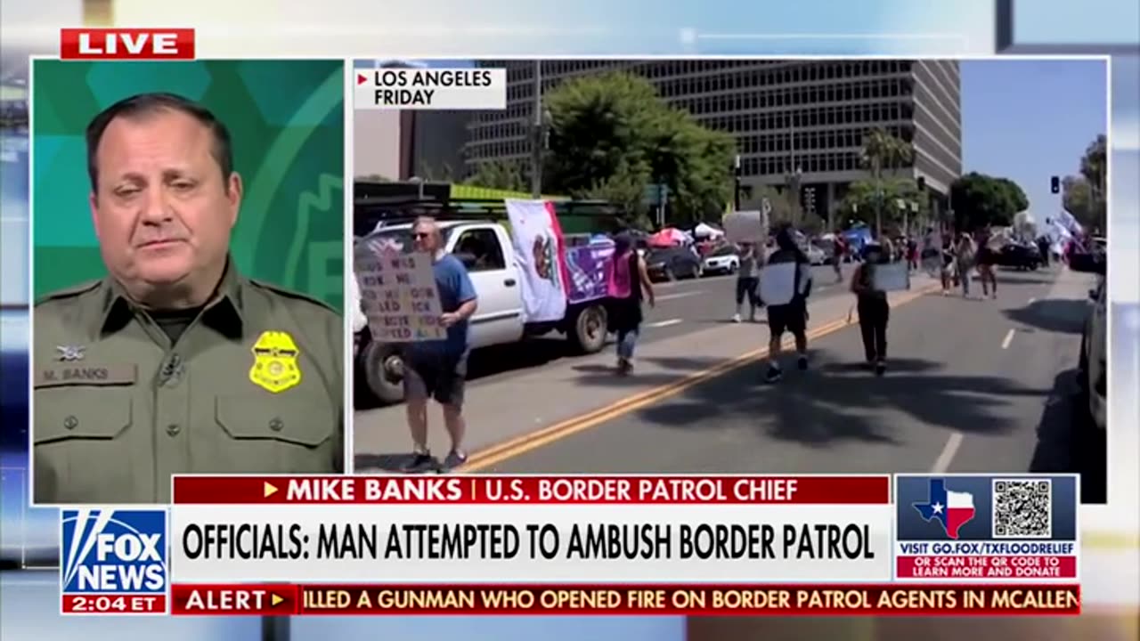Border Patrol Chief Accuses Left Of Inciting Attacks With 'False Information' After McAllen Attack