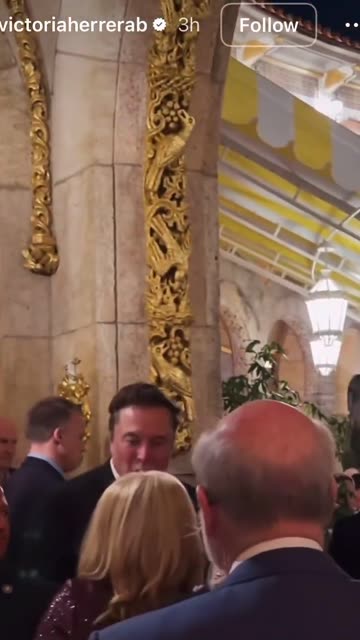Elon and President Trump had dinner together at Mar-a-Lago tonight