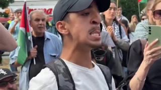 Mohammed incites crowds in Berlin despite being arrested 100 times.