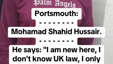 UK: Coudenhove Kalergi importee Mohamad Shahid Hussair caught by a pedo sting team.