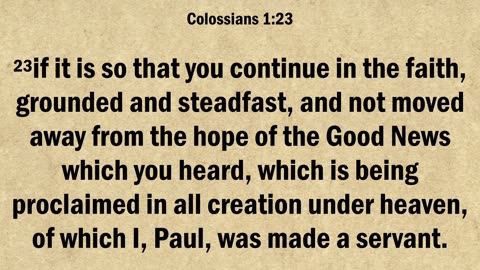 Colossians 1