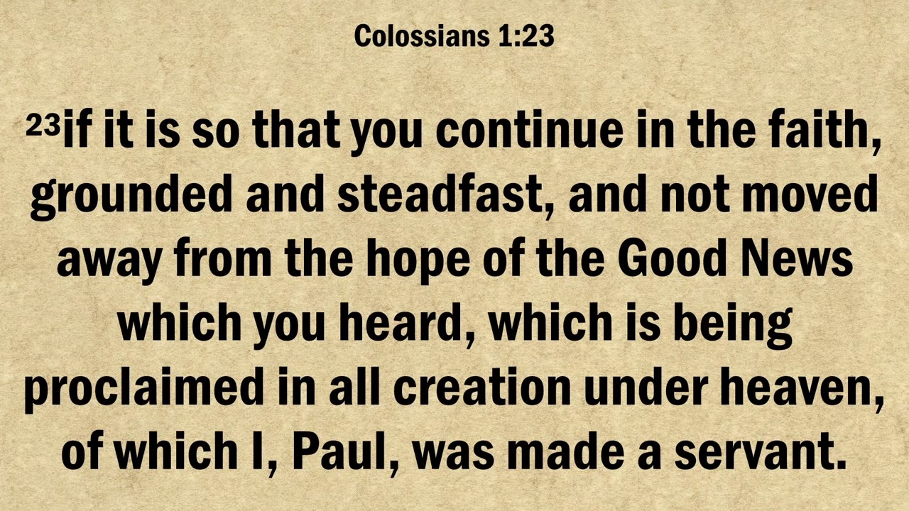 Colossians 1