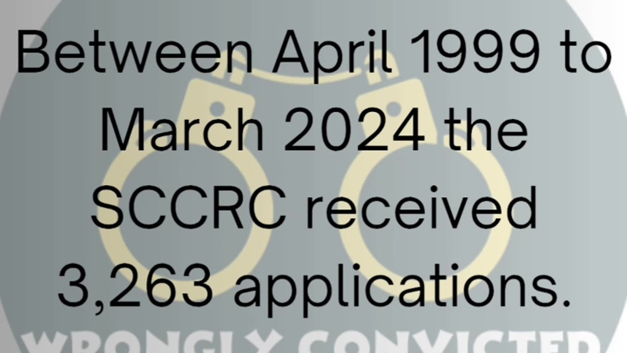 The Total Applications the SCCRC Received