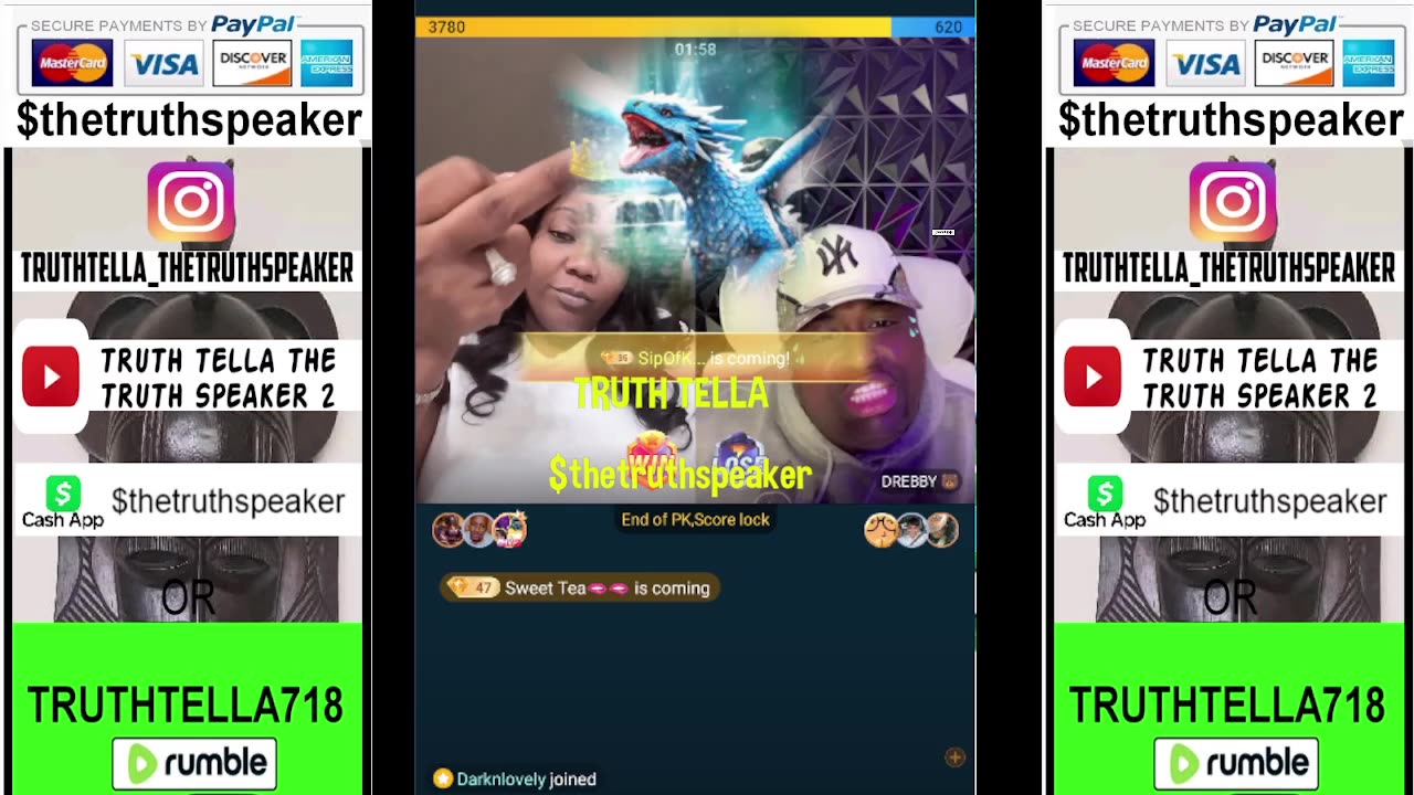 QUENN TOMIKAY NIGHTCAP & TEAM PK WITH DREBABY