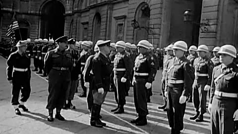 ALLIED PARADE TO MA... - ALLIED PARADE TO MARK THE TERMINATION OF THE OCCUPANCY OF TH - 111-adc-6484
