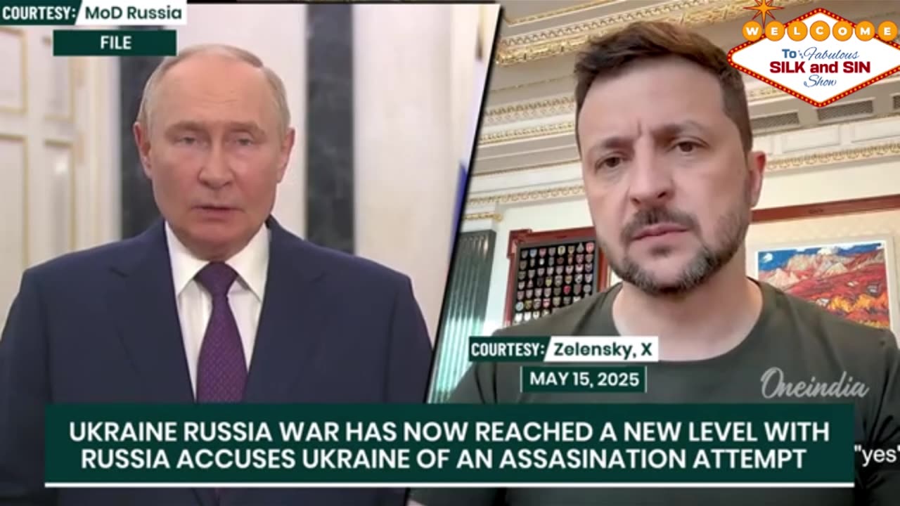 Putin survives Ukrainian Assassination attempt