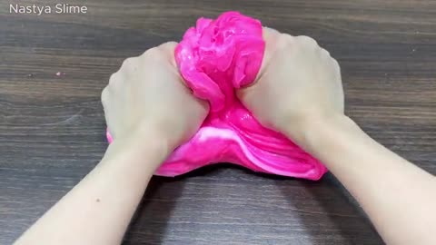 PURPLE vs PINK ELEPHANT I Mixing Random into GLOSSY Slime I Satisfying Slime_part3
