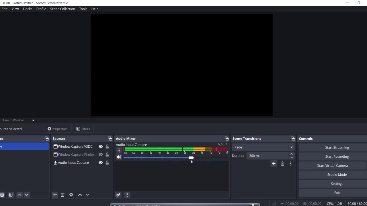 OBS 1a - Video capture