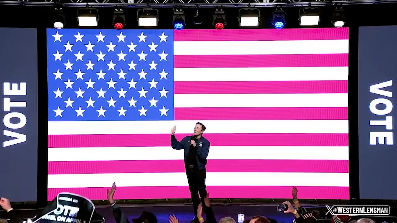 Protestors interrupt Elon’s speech in Wisconsin: