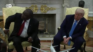 Trump Ramaphosa meeting