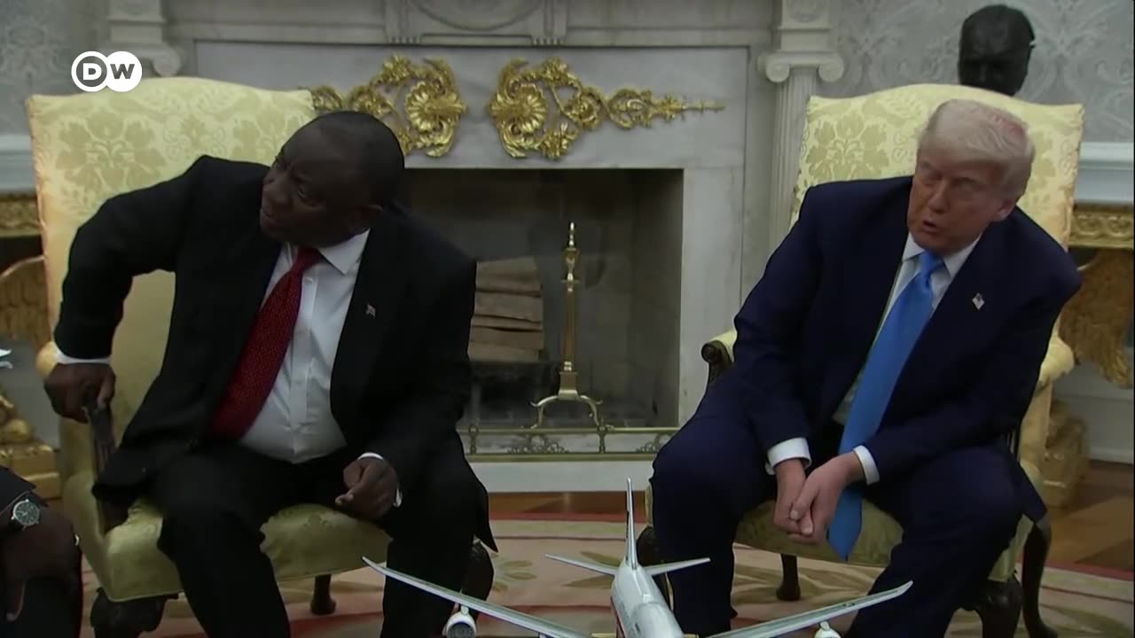 Trump Ramaphosa meeting