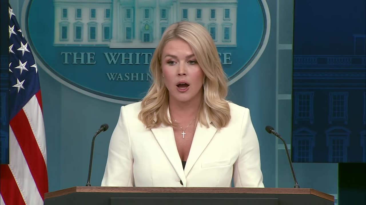 Press Secretary Karoline Leavitt Briefs Members of the Media, Apr. 8, 2025