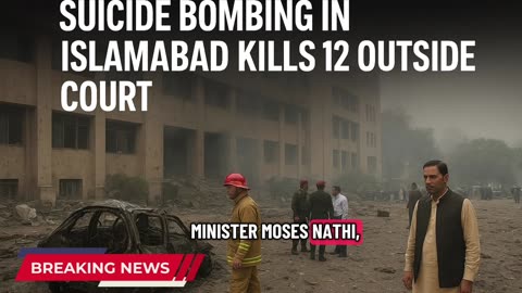 Suicide Bombing in Islamabad Kills 12 Outside Court | Pakistan Blast