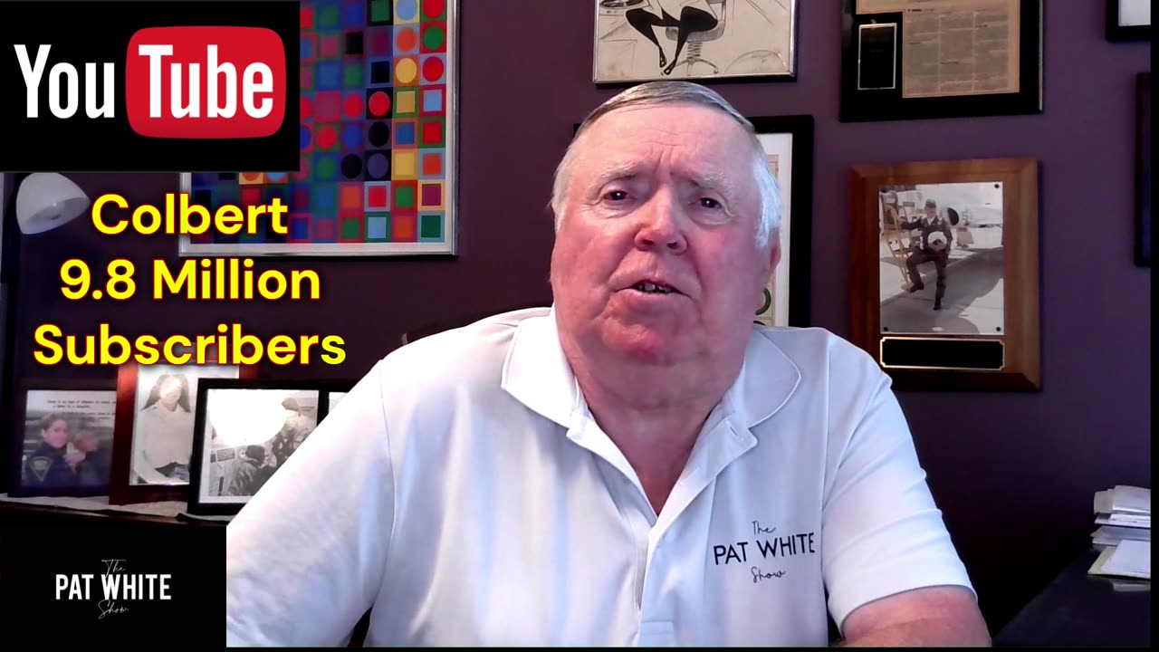 THE PAT WHITE SHOW presents "Colbert" the real story.