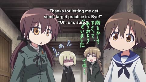Strike Witches: 501st Joint Fighter Wing Take Off! - Trude's combat lesson