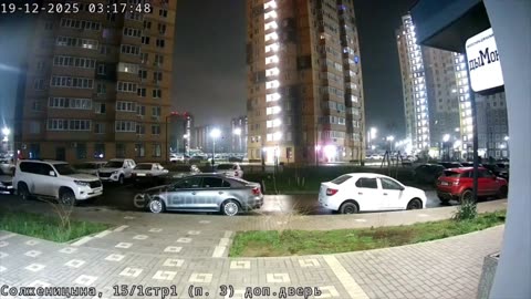 💥🔥 Probably the moment of the missile strike on Rostov, after which the lights went