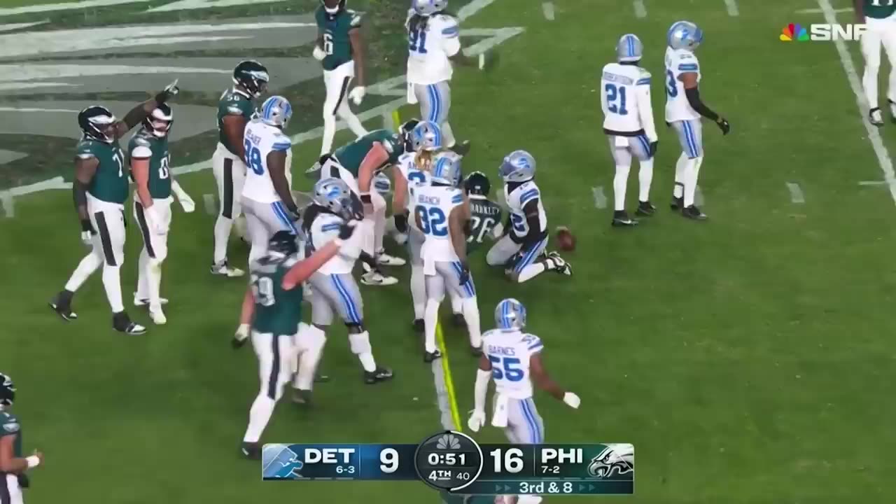 Lions Vs Eagles Week 11 Highlights