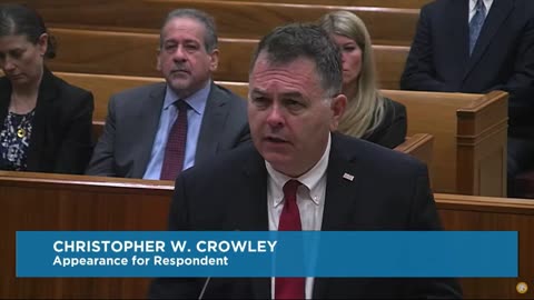 Christopher Crowley's Oral Argument