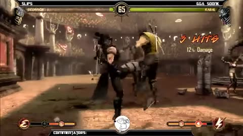 Mortal Kombat (MK9): Slips vs. soonk (casual offline set 2013)