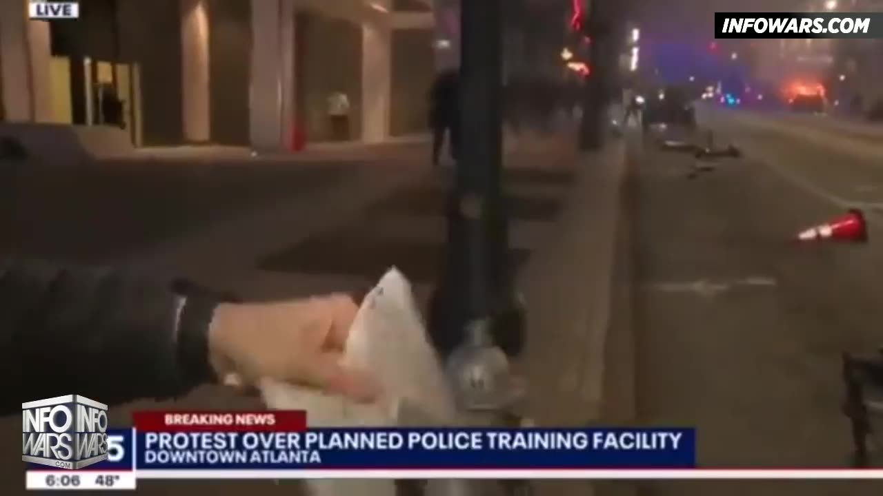 Another Democrat Riot In Atlanta Labeled Peaceful By American Media