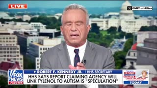RFK JR talks Tylenol, Vaccines, and Autism..