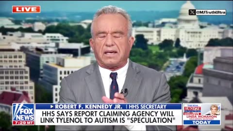 RFK JR talks Tylenol, Vaccines, and Autism..