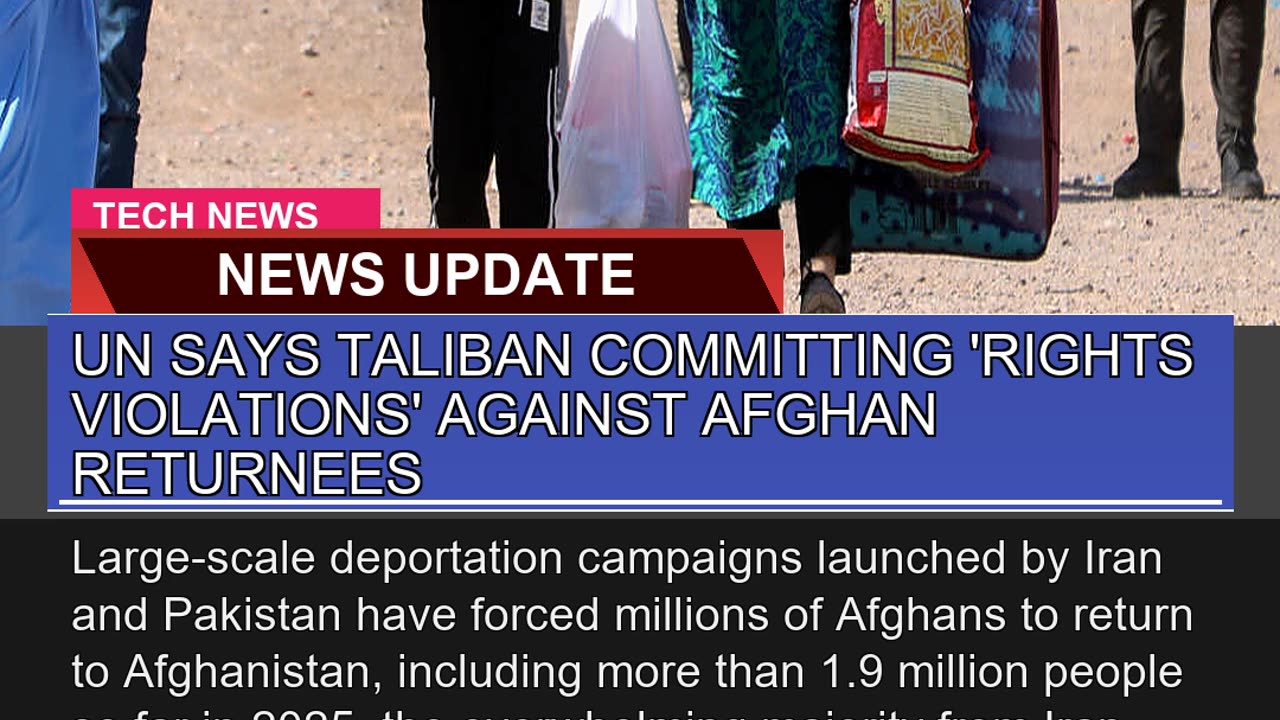 UN Says Taliban Committing Rights Violations Aga