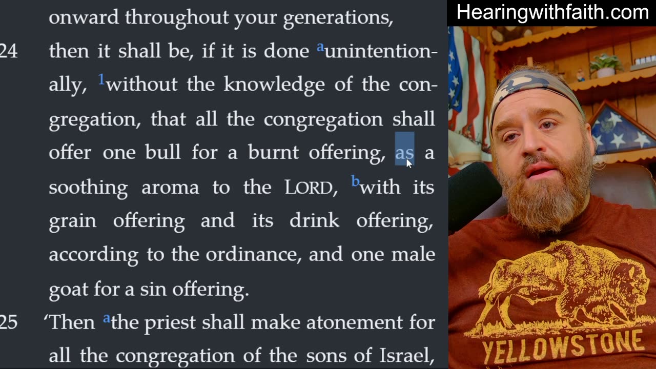 Numbers 15: Sacrifices and Surrender