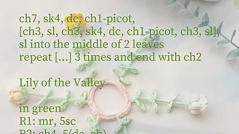 the lily of the valley pattern