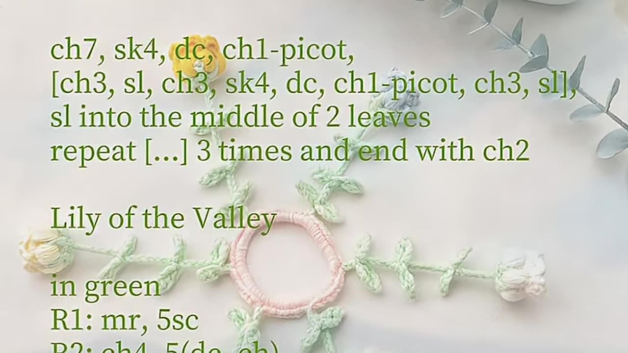 the lily of the valley pattern