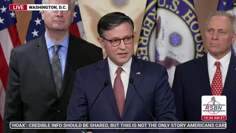 WATCH: House GOP Leadership Holds a Press Briefing - 7/22/25